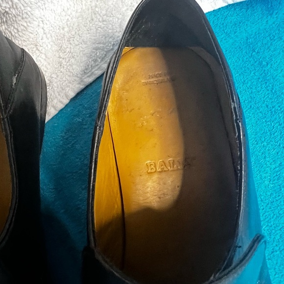 BALLY Baser Black Leather Men's Loafers
Shoes 71/2 7.5 - Picture 3 of 9
